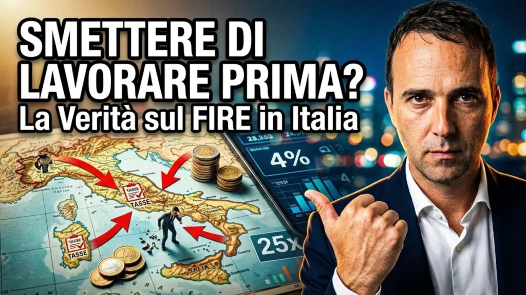Regola del 4% e movimento FIRE per raggiungere l'indipendenza finanziaria