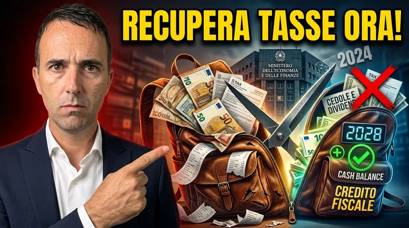 Zainetto fiscale e compensazione delle minusvalenze scadenza 2026